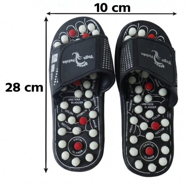 Acupressure Foot Massage Slippers Reflexology Massager Sandal Size...