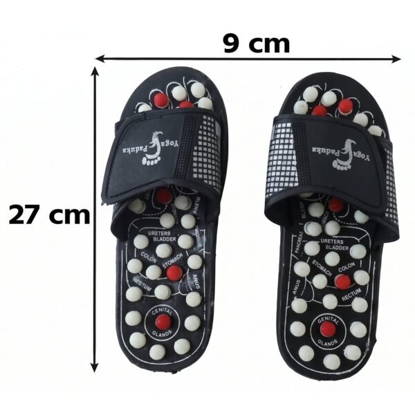 Acupressure Foot Massage Slippers Reflexology Massager Sandal Size...