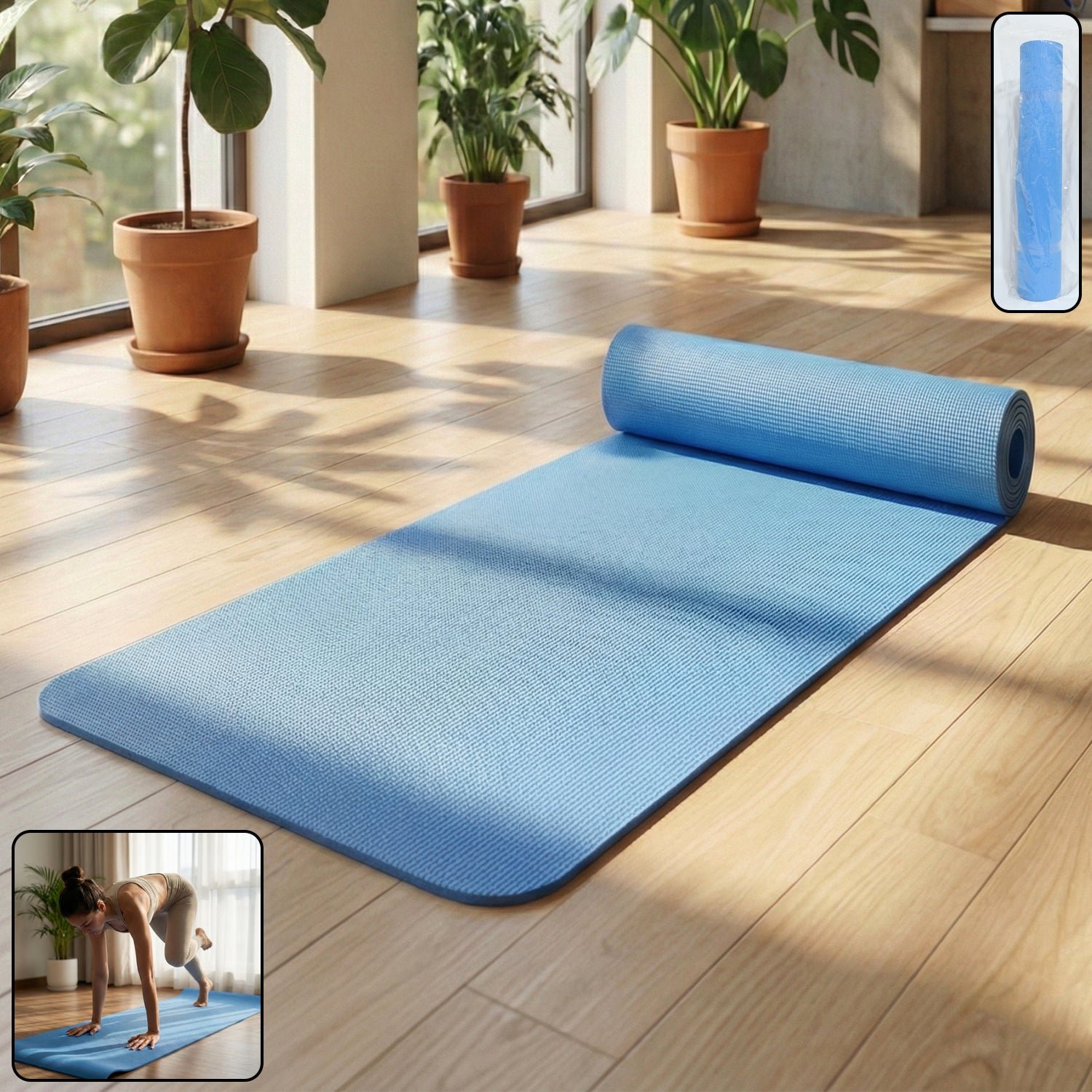 Non-Slip Yoga Mat – Premium Grip & Comfort for Home Workouts