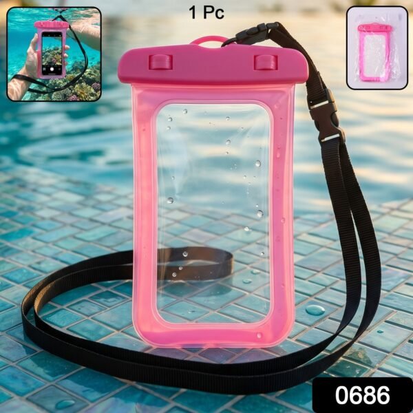 Waterproof Mobile Pouch Cover – Keeps Phones Safe & Dry
