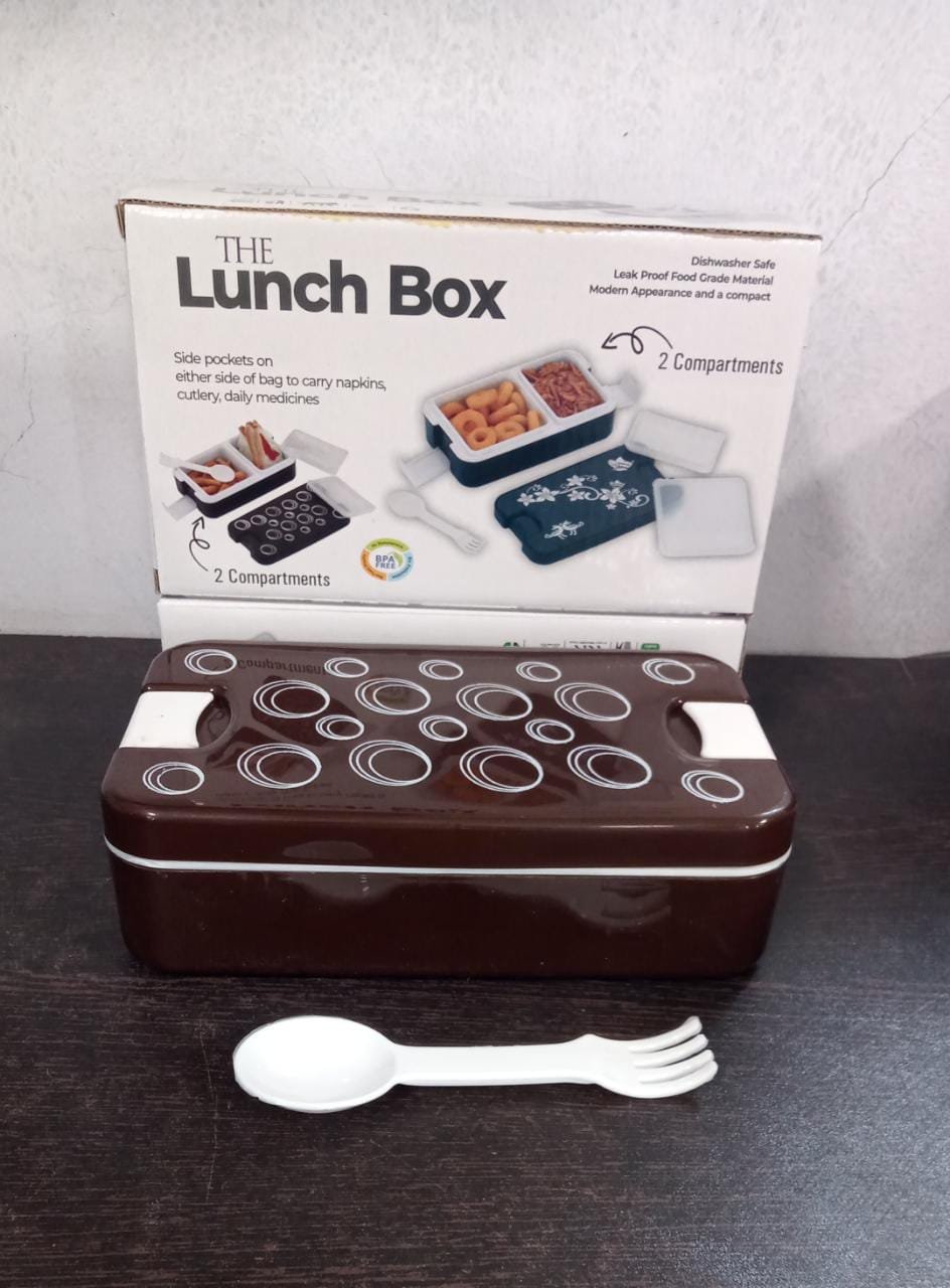 Airtight Lunch Box – 2-Compartment Leak-Proof | Lunchie Bunchie