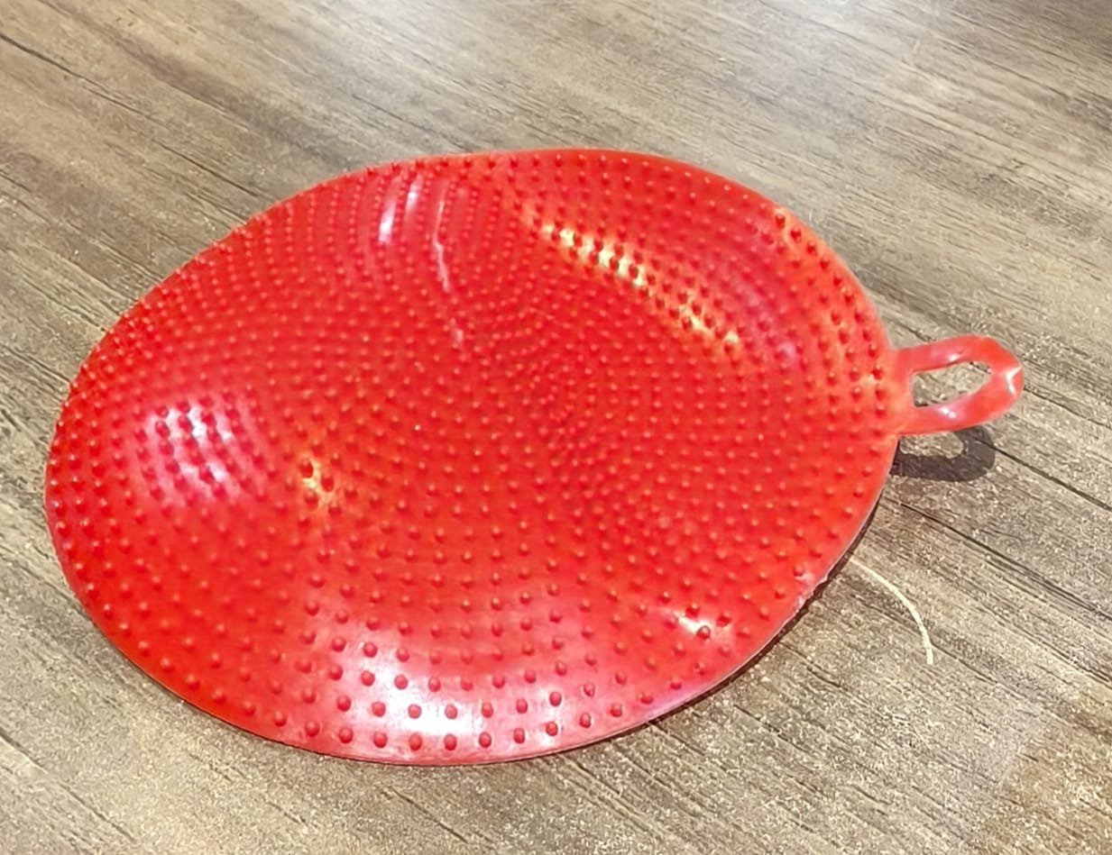 Silicone Dish Scrubber – Mildew-Free, Heat Resistant Sponge
