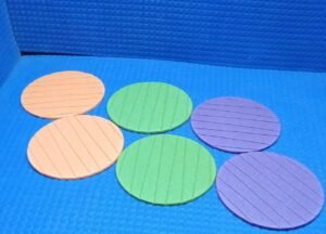 Silicone Coasters (6 Pcs) – Heat-Resistant Round Mats | Styleva