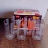 Unbreakable Plastic Drinking Glasses – Set of 6 Clear Tumblers 300ml