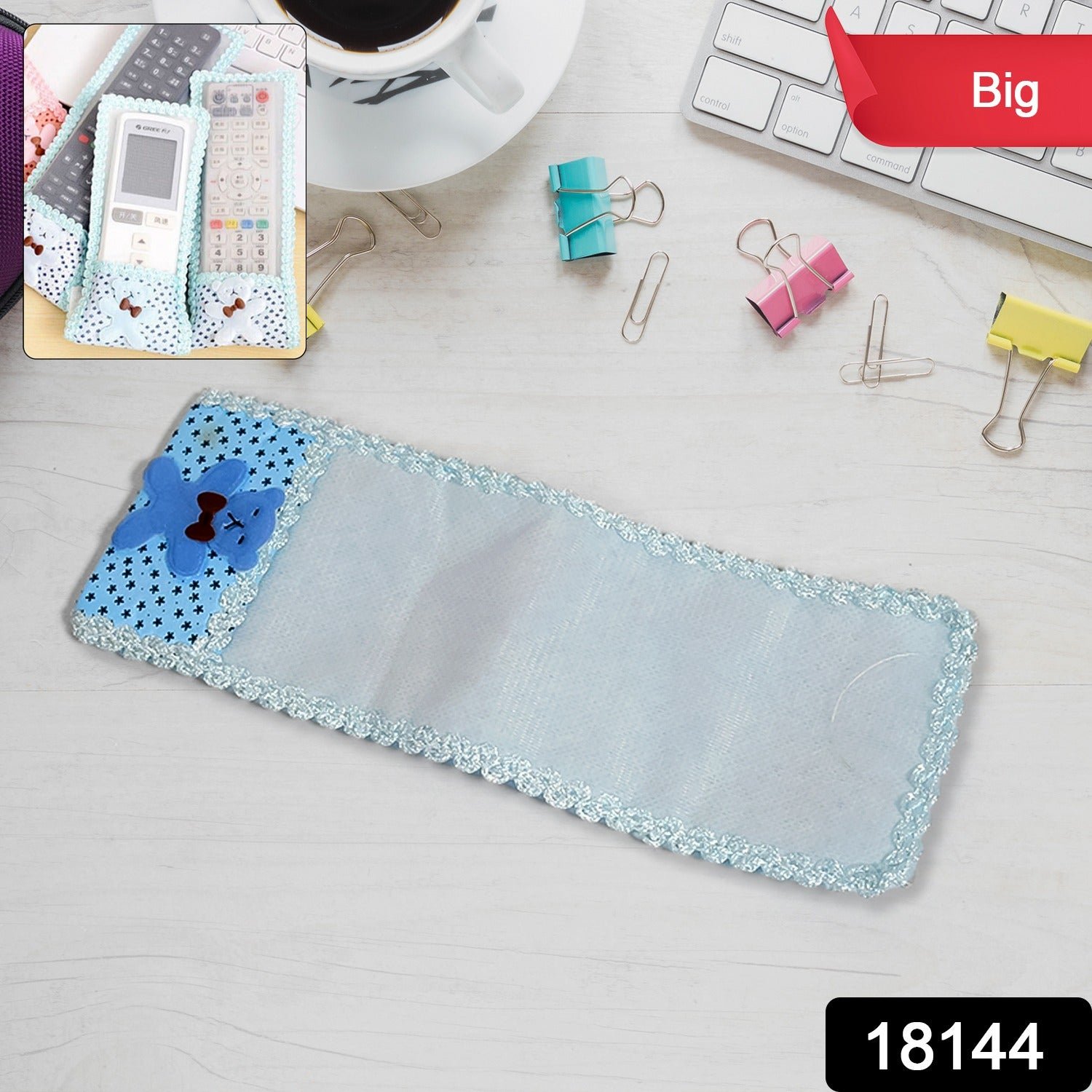 Remote Control Cover – Cartoon Cloth Big 24x8cm Case | PHOBIA