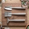 a413f339-6940-4ef6-87a1-38fad140c869 Stainless Steel 3 in 1 Garden Hand Tool Set Spade Rake and Fork (3 Pc Set)