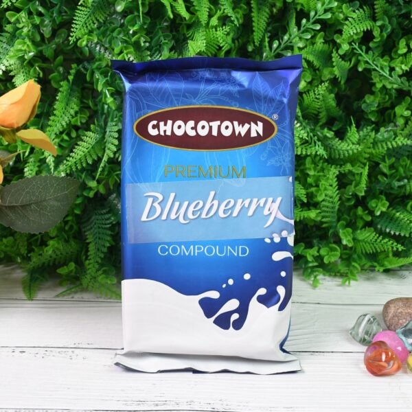 Blueberry Compound Chocolate – 500gm Baking Slab | Chocotown