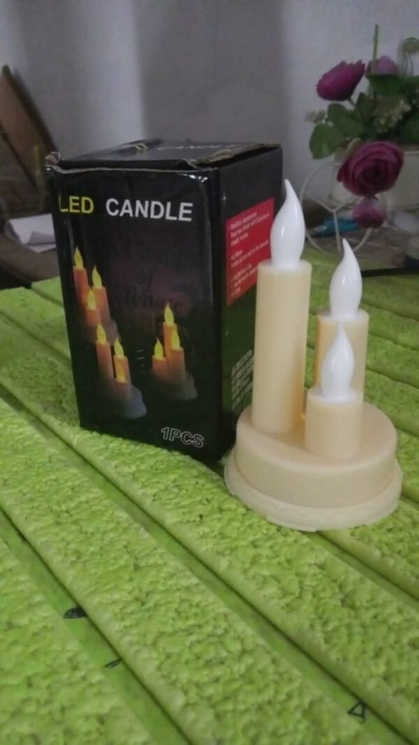 LED Taper Candles – Realistic Flickering Flame | Indo Glow