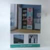 8 Compartment Modular Plastic Kids Storage Cabinet Wardrobe (1 Set)
