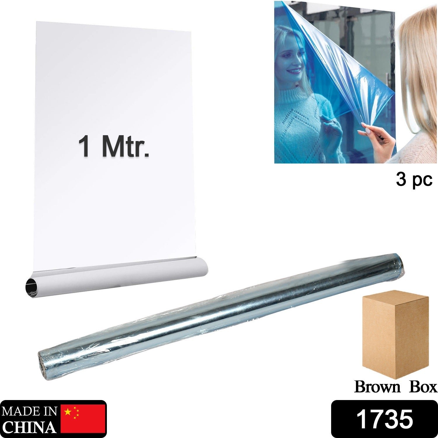 3D Mirror Wall Stickers – 3 Pieces Enhance Home Decor