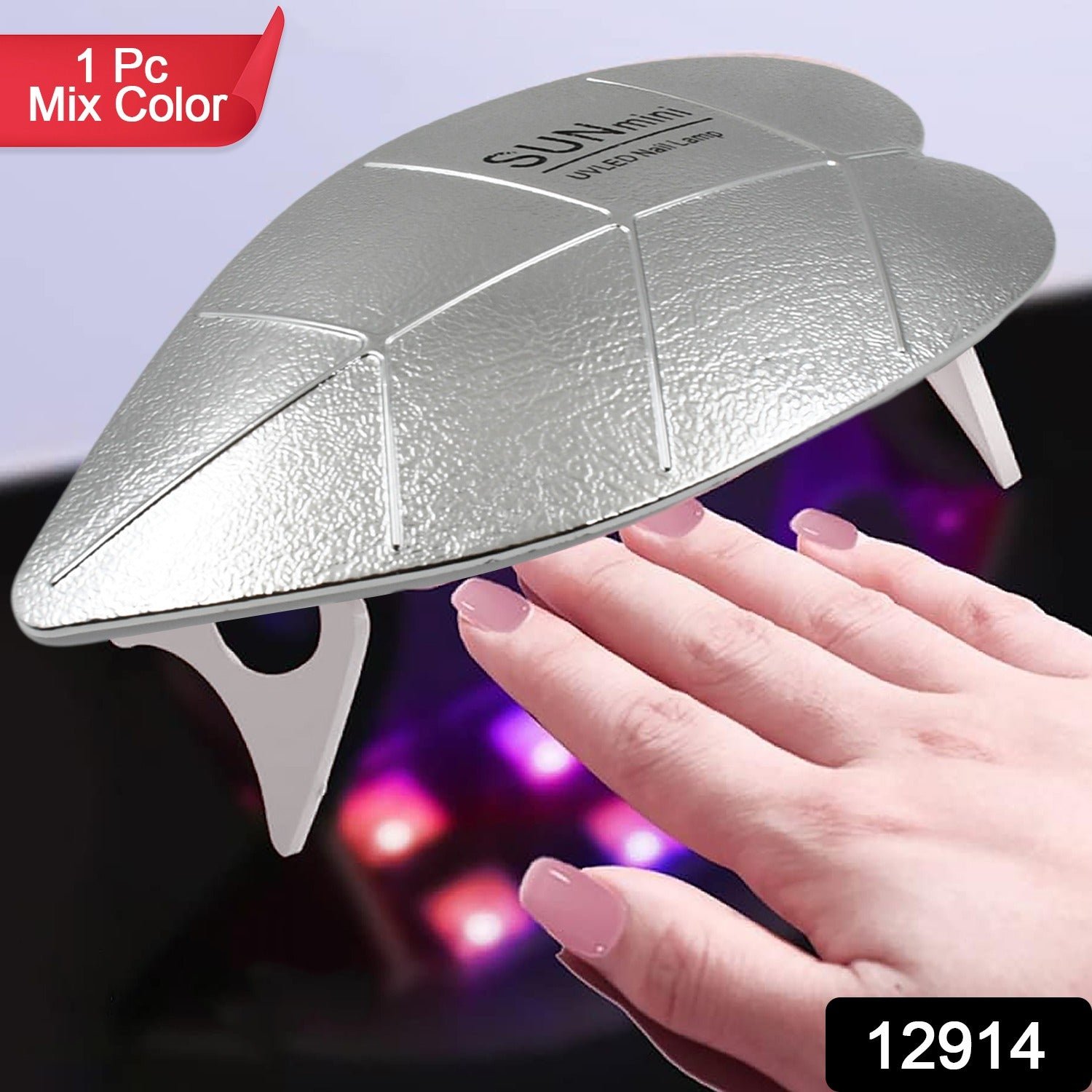 Mini UV LED Nail Lamp – Portable Gel Polish Curing | AuriGlam