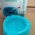 Plastic Ashtray – Durable Wide Bowl with 3 Cigarette Slots