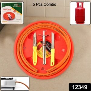 LPG Kitchen Combo Set – 5-Piece Gas Stove Kit | Mishra's