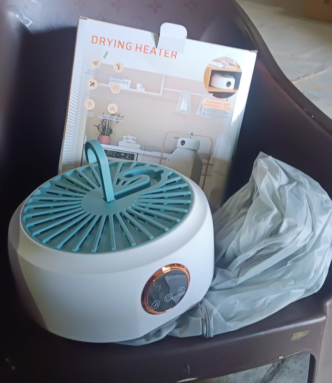 Portable Clothes Dryer – Mini, Quiet with Timer | BathNova