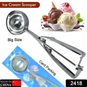 Ice Cream Scoop – Trigger Release Stainless Steel | Indo Glow