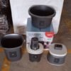 Plastic Bathroom Accessories Set – Durable 6-Piece Bath Kit