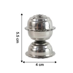 Lotus Agarbatti Stand – Durable Steel Incense Holder for Pooja