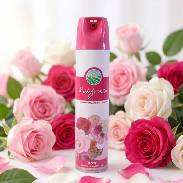 Rose Air Freshener Spray – Long Lasting Floral Scent in 220 ML