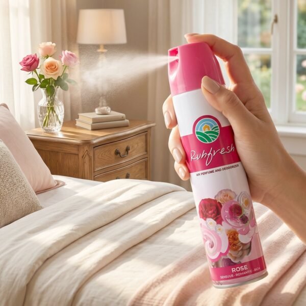 Rose Air Freshener Spray – Long Lasting Floral Scent in 220 ML