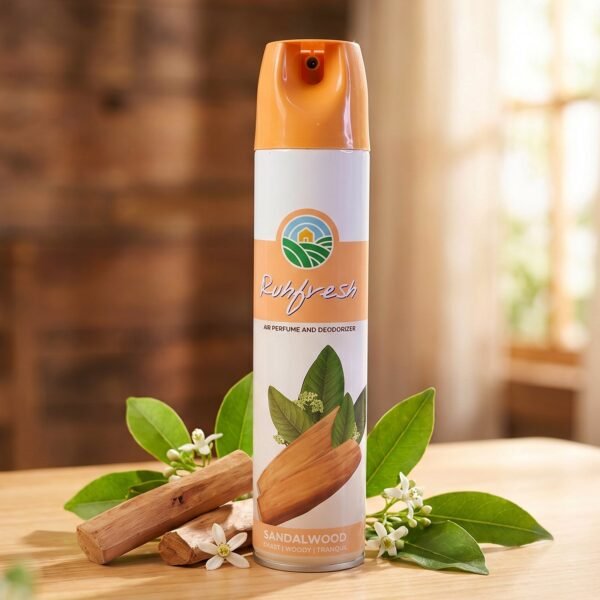 Sandalwood Air Freshener Spray – Long Lasting Fragrance for Homes & Offices
