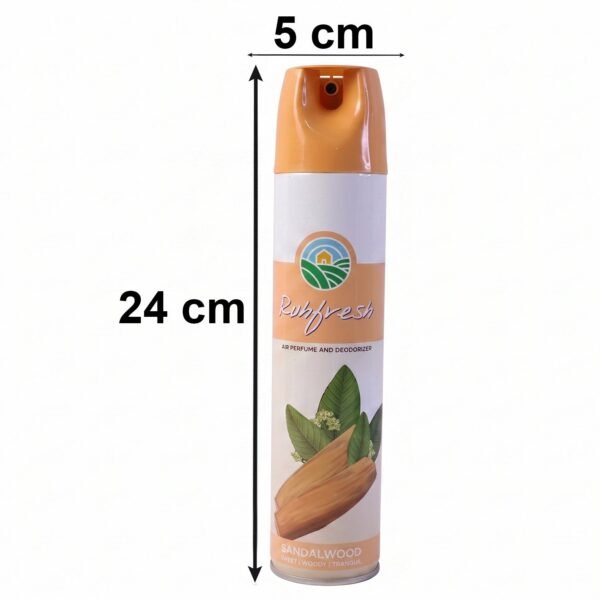 Sandalwood Air Freshener Spray – Long Lasting Fragrance for Homes & Offices