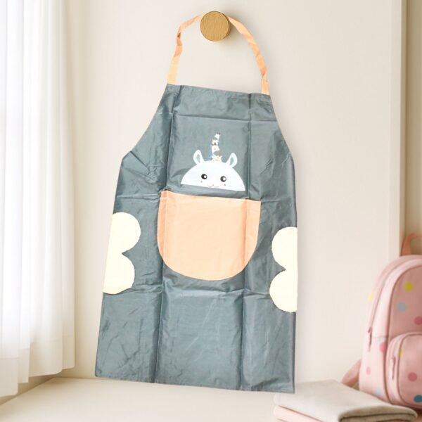 apron-03 Cartoon Animal Kitchen Apron – Durable with Front Pocket