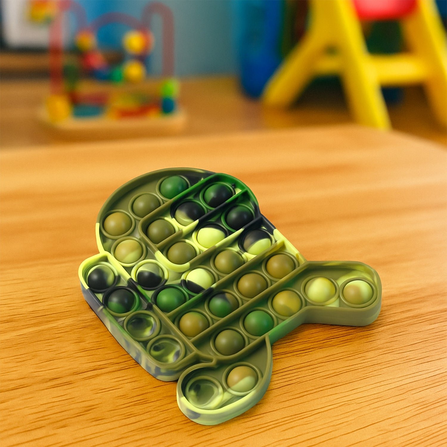 Silicone Pop It Fidget Toy – Durable Stress Relief Play