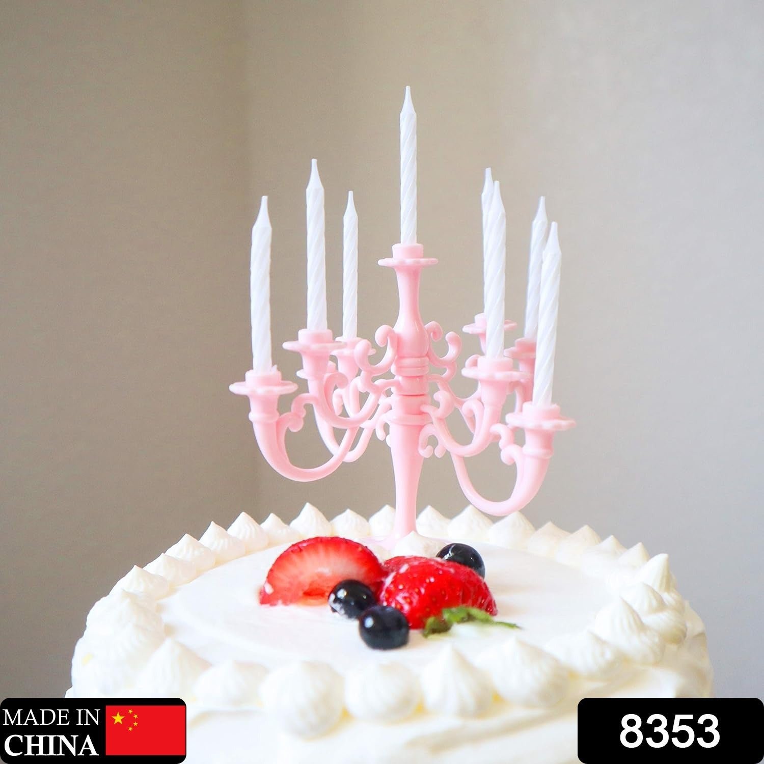 Luxury Birthday Candles – Elegant Cake Topper Set | Styleva