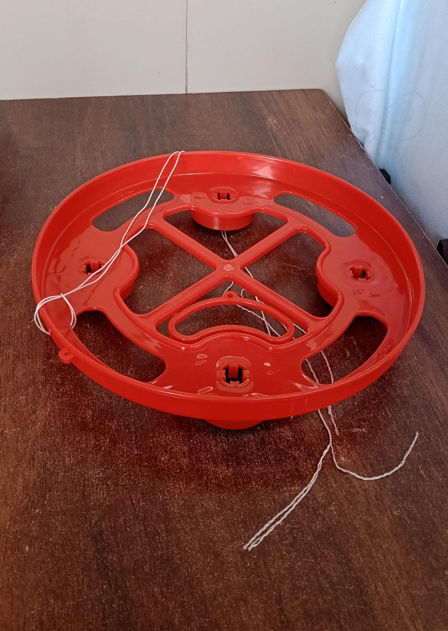 Gas Cylinder Trolley – Durable Plastic & Multi-Directional Wheels | Tidy Table