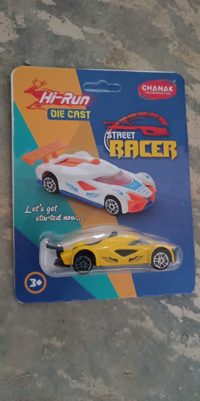 Die-Cast Street Racer Car – Durable Metal Toy for Kids | Aditi