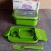 Magic Lunch Box – Leakproof Compartments with Spoon-Fork Set