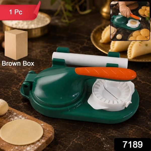 Mini Puri & Dumpling Press – Compact 22cm Dough Shaping Tool