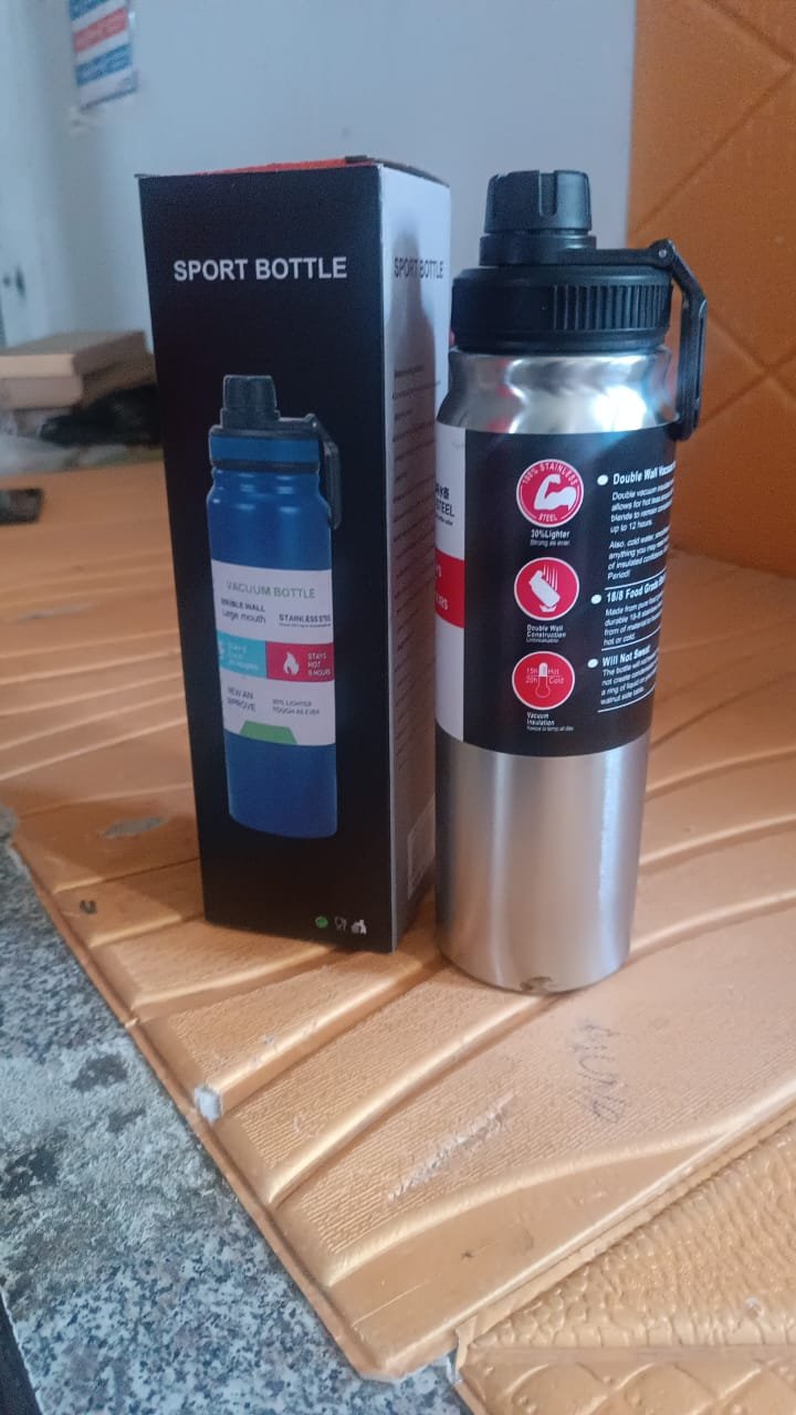 Vacuum Insulated Stainless Steel Water Bottle – Durable, 800 ML