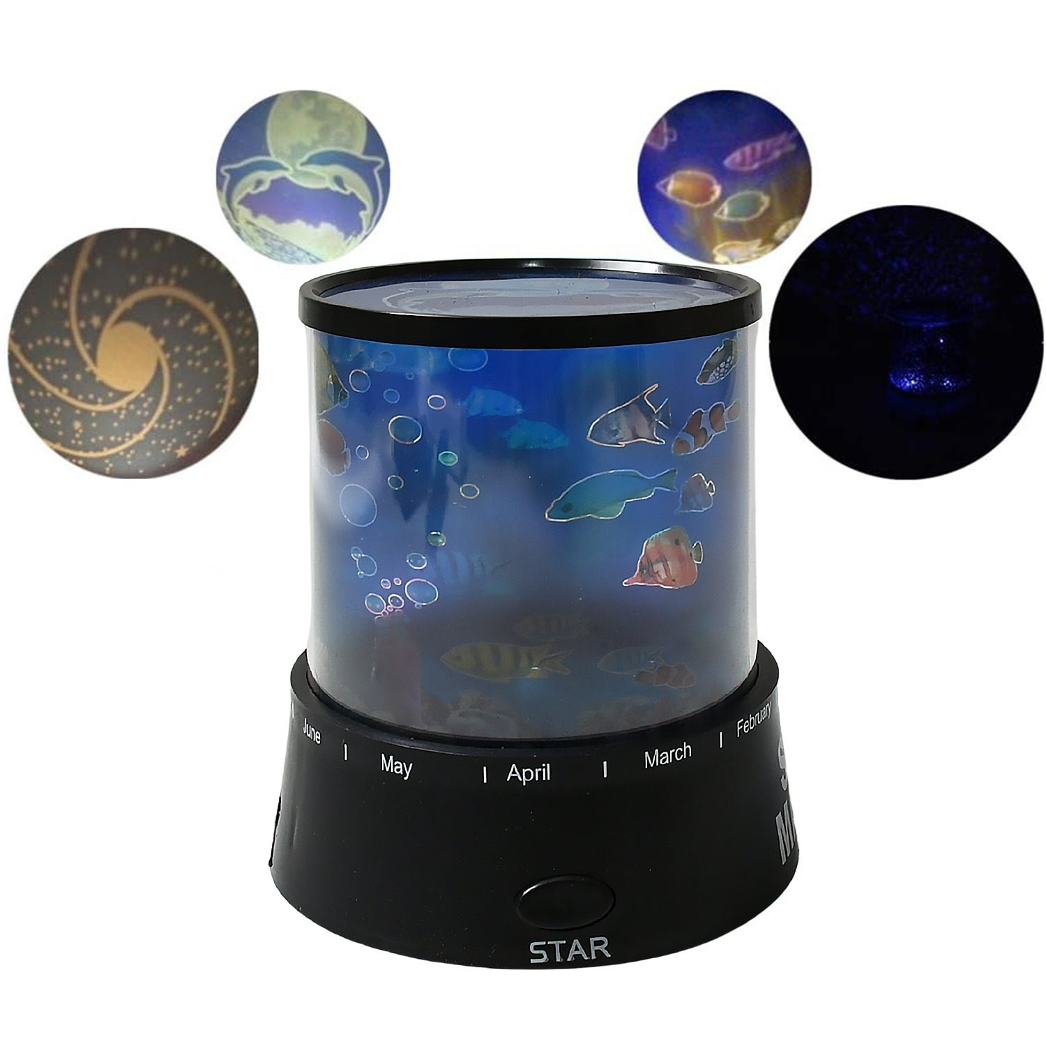LED Projector Night Light – Star & Ocean Wave Lamp | Indo Glow