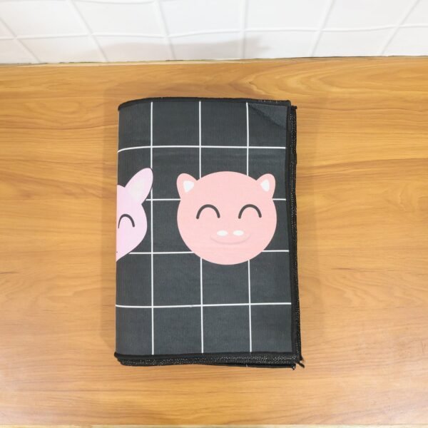 Printed Anti Slip Floor Mat Set – Safe & Decorative for Home