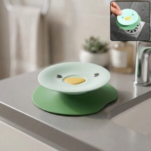 Kitchen Silicone Sink Drain Cover – Cute Duck Design & Anti Clog