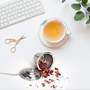 Stainless Steel Tea Filter – Easy Brewing for Home & Office | storenzo