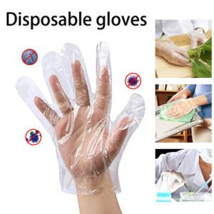 Disposable Clear Gloves – Powder-Free, Latex-Free | Grow Wear