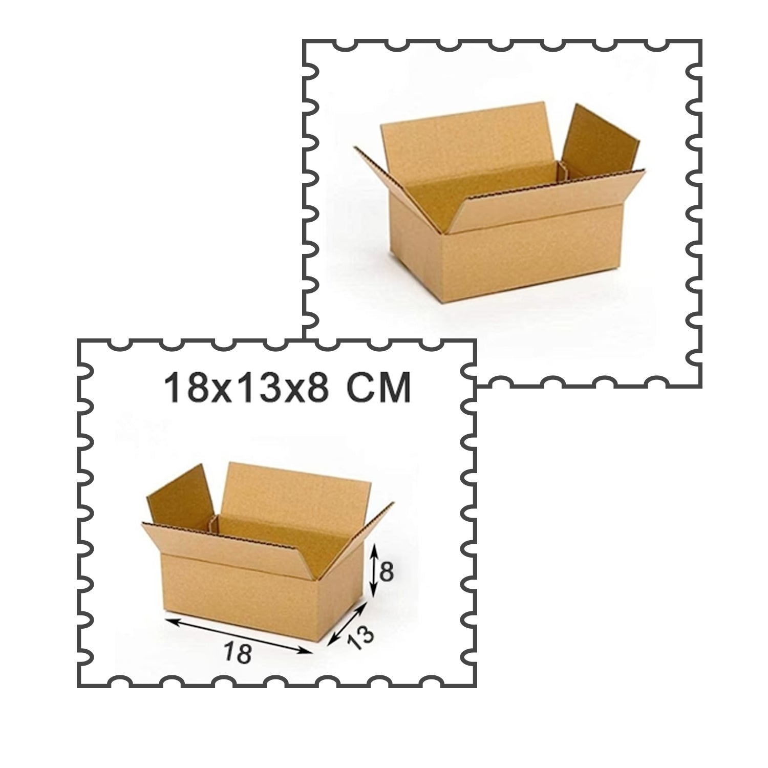 Corrugated Packing Box – Sturdy Brown Shipping Boxes |