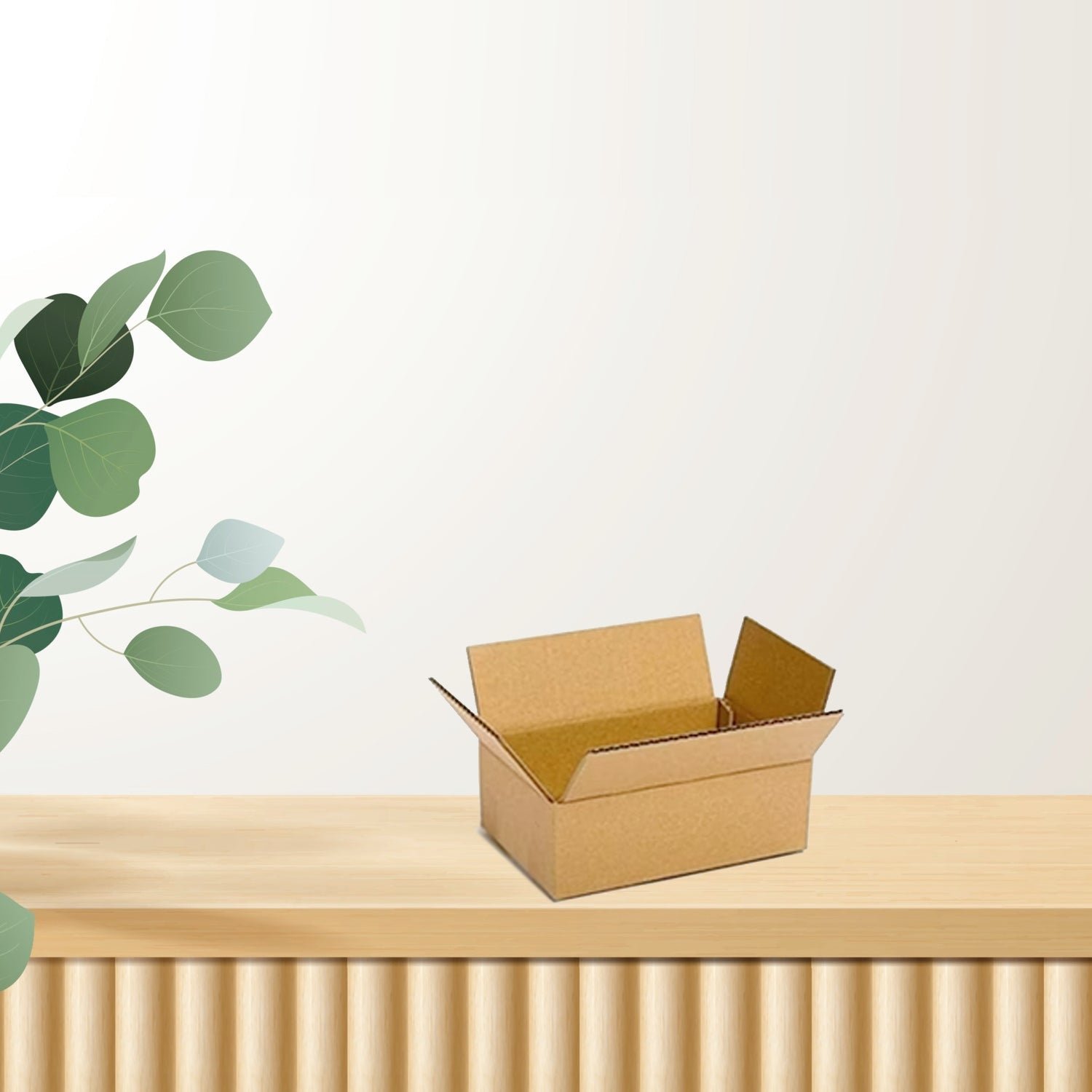 Corrugated Packing Box – Sturdy Brown Shipping Boxes |
