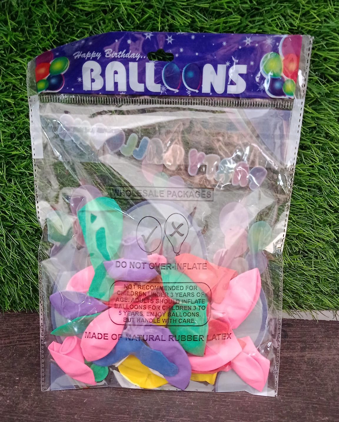 Multicolor Latex Balloons (24 Pcs) – Festive Party Decor | Play & Move