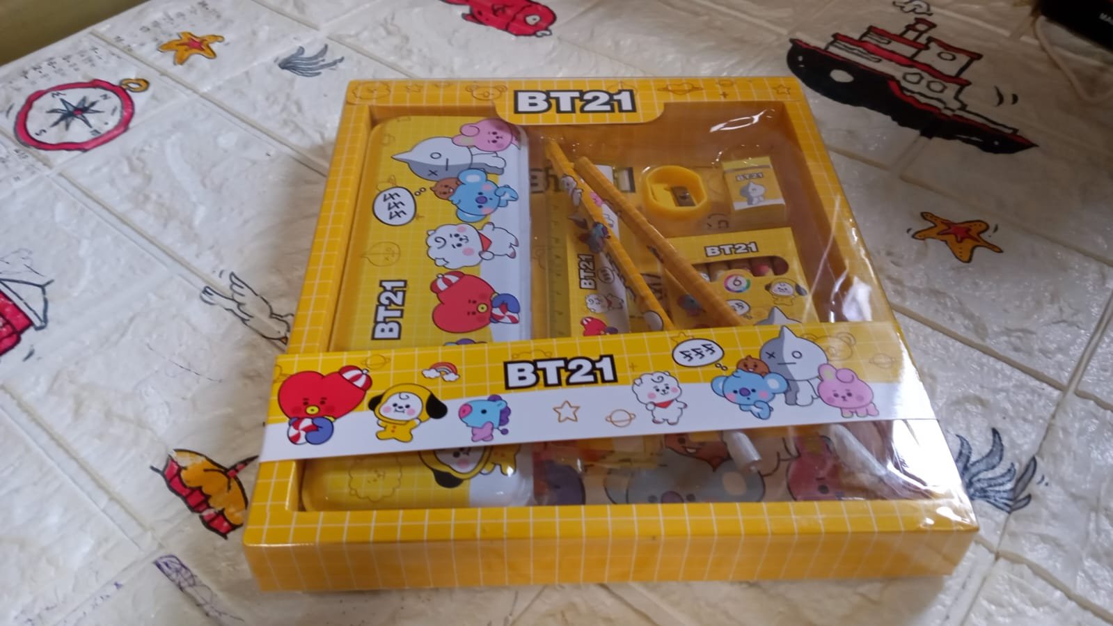 c0c510a0-2855-41b1-ab61-c438c2378bd4 Stationery Kit for Kids – 12 Pc Metal Pencil Box Set | ScribbleJoy
