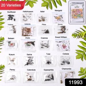 Flower Seeds Combo – 20 Varieties for Vibrant Gardens