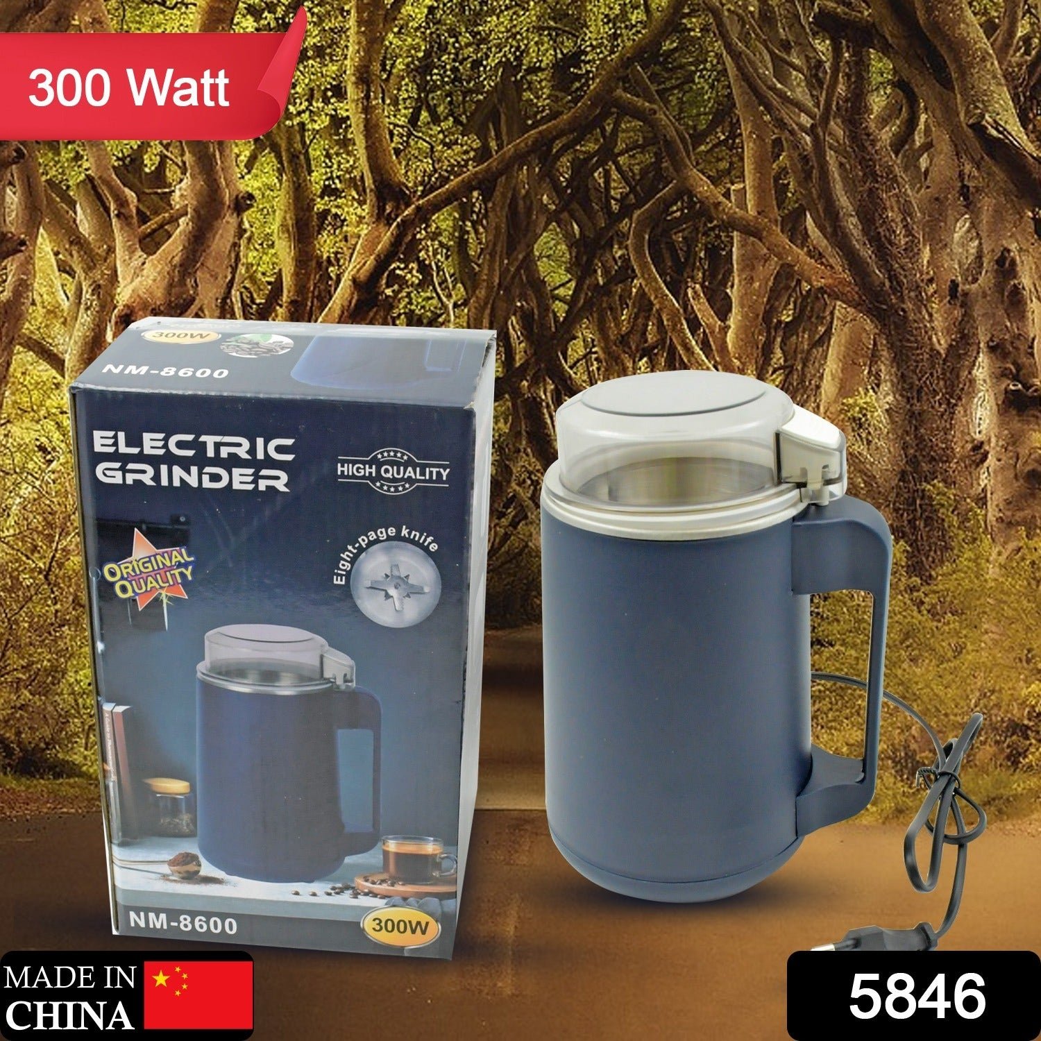 Electric Coffee & Spice Grinder – 300W Fine Powder Maker | Dabster