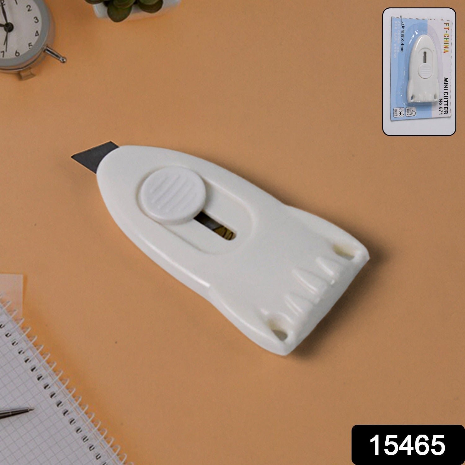 Mini Cloud Box Cutter – Compact Safe Retractable Utility Knife
