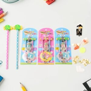 Candy Themed Pencil Set – Fun Kids Stationery Combo with Accessories