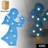LED Angel Night Light – Battery Operated Room Decor | Deskrova