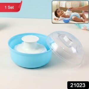 Baby Powder Puff Storage Box – Soft Applicator for Gentle Care