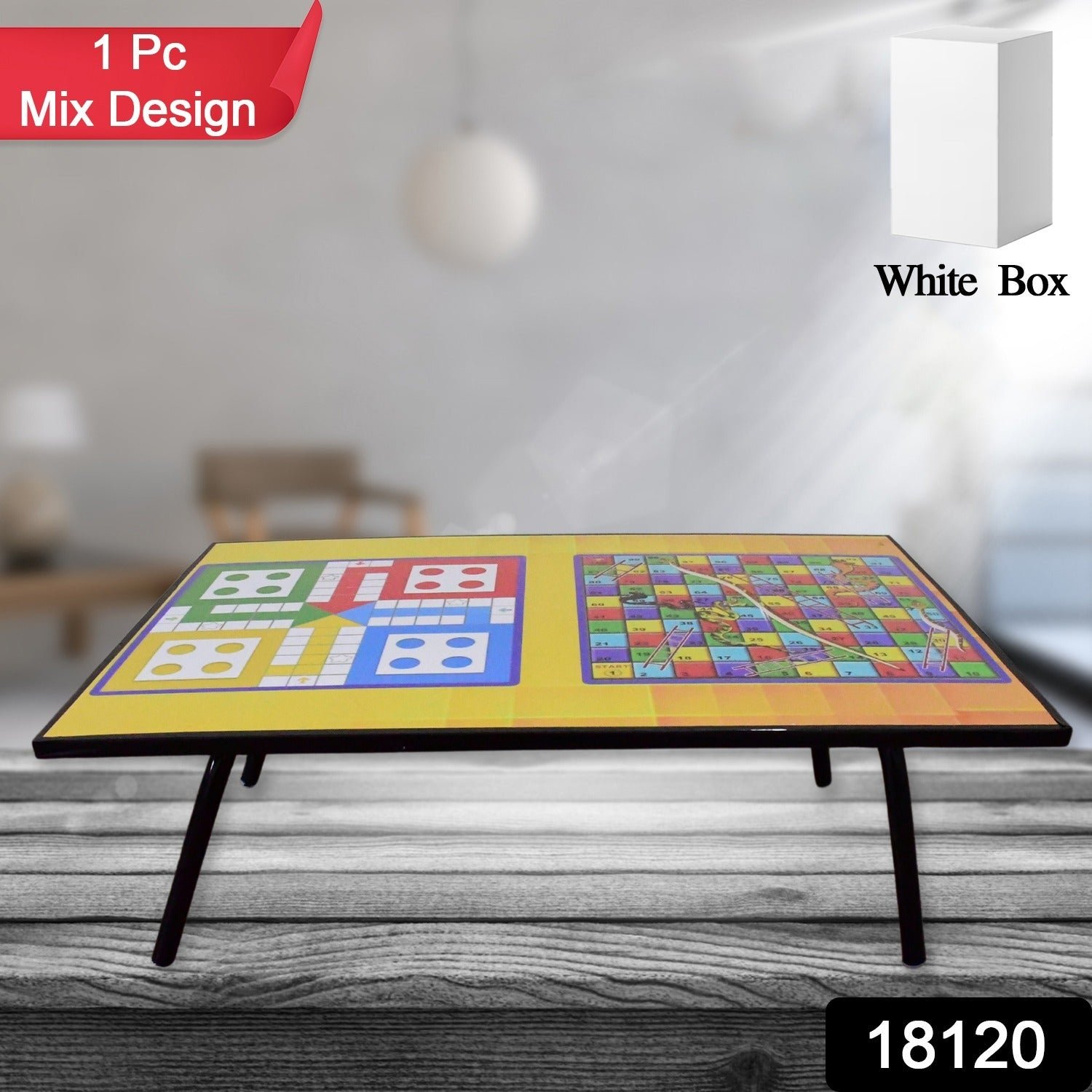 Foldable Study Table – Multipurpose Games & Laptop Desk | Deskura