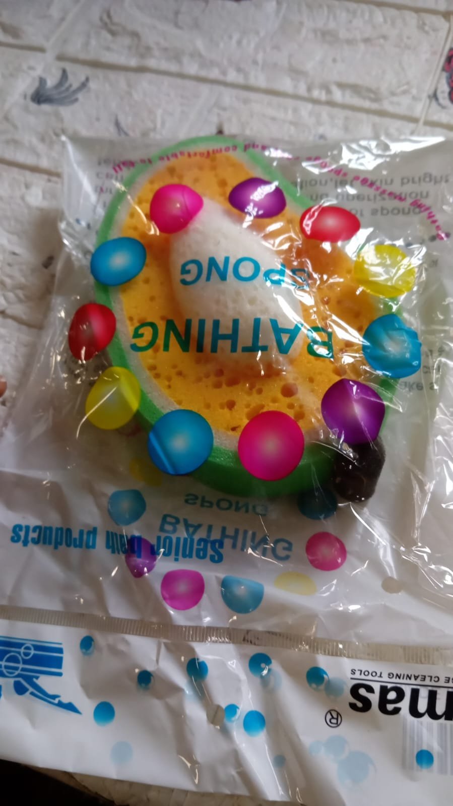 Mango Dish Sponge – Soft, Durable & Multipurpose Cleaner | VelvetBubbles